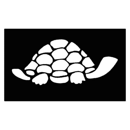 Morris Costumes Design Flawlessly Flap Edge Turtle Quality Brass Stencil