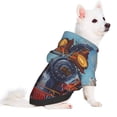 thumbnail image 2 of Balery Cartoon Train Hot Air Balloon Sudadera con Capucha para Perros Pequeños – Ropa para Mascotas, Disfraz para Perros y Gatos, Ideal para Fiestas y Cosplay-XX-Large, 2 of 7