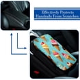 thumbnail image 5 of Ice Cream Car Armrest Pad Cover 12.5x8.2 Inch Soft Comfortable Furry Printed - Car Armrest Mat Pad, 5 of 6