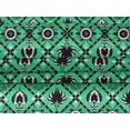 thumbnail image 5 of oneOone Velvet Sea Green Fabric Block Craft Projects Decor Fabric Printed By The Yard 58 Inch Wide, 5 of 5