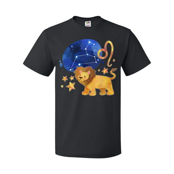 Inktastic Leo Constellation Zodiac Sign Illustration T-Shirt
