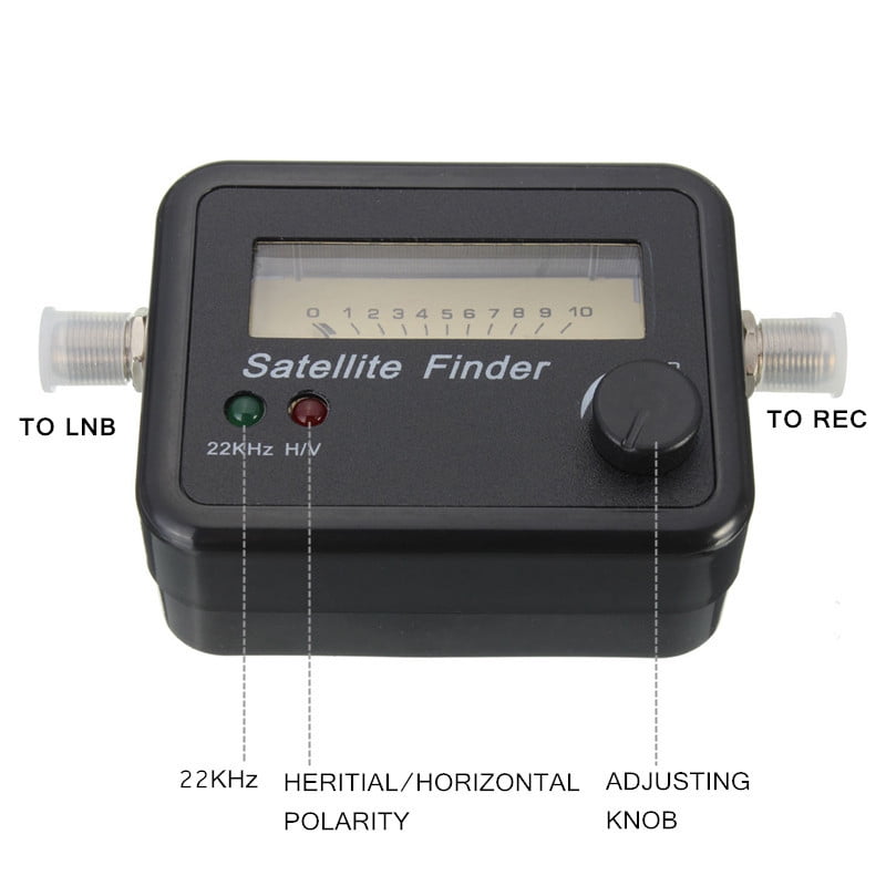 Satellite Signal Antenna FTA HD Monitors Signal Strength Meter Finder Best
