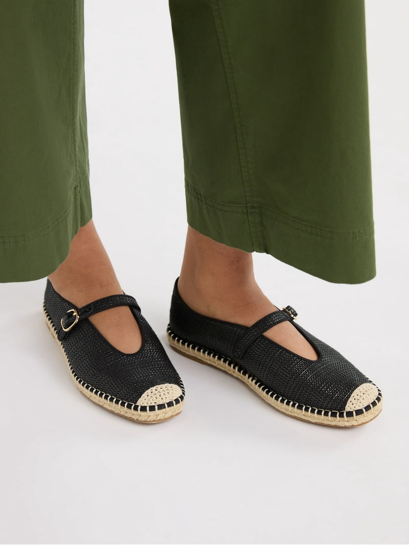 Mary  Free Assembly Women's Mary Jane Espadrilles, Sizes 6-11