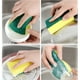 thumbnail image 4 of Fiudx Juego de Esponjas de Limpieza, Versátil Esponja Lavavajillas de Doble Cara, Paño de Cocina Descontaminante Resistente, Herramienta de Cocina de Fibra de Panal, Ideal para Fregaderos y Ollas, Es, 4 of 6