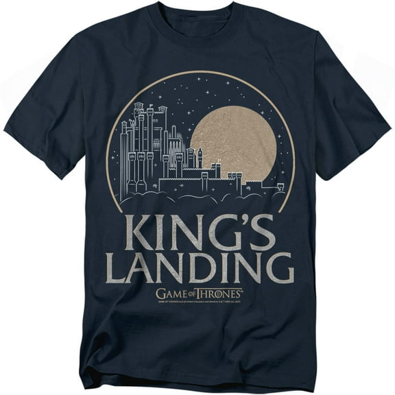 Game of Thrones T-Shirt Kings Landing Unisex Graphic Tee For Men & Women