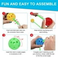 thumbnail image 3 of Fort Building Kit DIY Educational Construction Building Toy Stick Ball Plastic Children Tent Castle Building Toy, 3 of 7