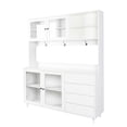 thumbnail image 6 of 63" Wide, White - Multi - layer Design for Messy Objects - Various Indoor Spaces - Organize Items Efficiently, 6 of 6