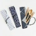 thumbnail image 3 of Toyandona 6Pcs Portable Chopstick Case Assorted Color Wide Use Multi Function Utensil Pouch, 3 of 8
