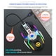 thumbnail image 3 of Matsuzay Ratón inalámbrico para juegos, receptor USB de 2,4 GHz, 800/1200/1600DPI, luz RGB, conexión automática, ratón para ordenador portátil Cables de computadora Negro, 3 of 6