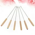 thumbnail image 4 of WHAMVOX  6 Pcs Skewers Easy to Clean Barbecue Forks Roasting, 4 of 8