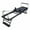 Black, variant on Happydeer Pilates Machine Yoga Studio Bed Foldable Pilates Reformer Machine Equipment Yoga Training Bed Aluminum Sliding Rail