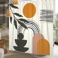 thumbnail image 2 of Lfeey Boho Shower Curtain, Minimalist Abstract Arch Minimalist Sunshine Now for Bathroom Decor,72x78 inches, 2 of 5