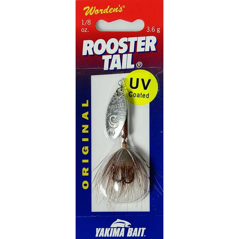 Yakima Bait Wordens Original Rooster Tail Spinner Lure, Brown, 1/4