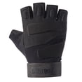 thumbnail image 3 of par de guantes de ciclismo de medio dedo, deportivos, a prueba de golpes, transpirables, tácticos, para exteriores, para hombre y mujer (negro, talla M), 3 of 7