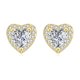 thumbnail image 2 of Par de damas amor moda diamante perla aretes joyería Wmkox8yi  sjalhkljlk587, 2 of 4