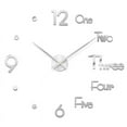 New for 2025 Clocks Clearance Frameless DIY Wall Mute Clock Mirror Sticker Home Office Decor