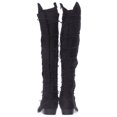 thumbnail image 4 of Material Girl Womens Calyn Fabric Closed Toe Over Knee Fashion Boots, 4 of 5