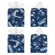thumbnail image 2 of Fotbe Blue Bus Porta Pañuelos Decorativo de Cuero, Caja Cuadrada Moderna para Pañuelos Faciales, Organizador y Dispensador 5x5x5'', 2 of 7