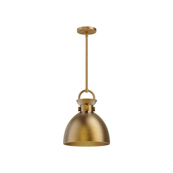 PD411311AG-Alora Lighting-Waldo - 1 Light Pendant-12.75 Inches Tall and 10.5 Inches Wide-Aged Gold Finish
