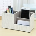 thumbnail image 5 of Office Supplies Desk Organizer Storage Box for Pen Business Card Remote Control Mobile Phone Home Office Desktop Pen Holder Remote Control Cosmetic Organizer Storage Box, 5 of 7