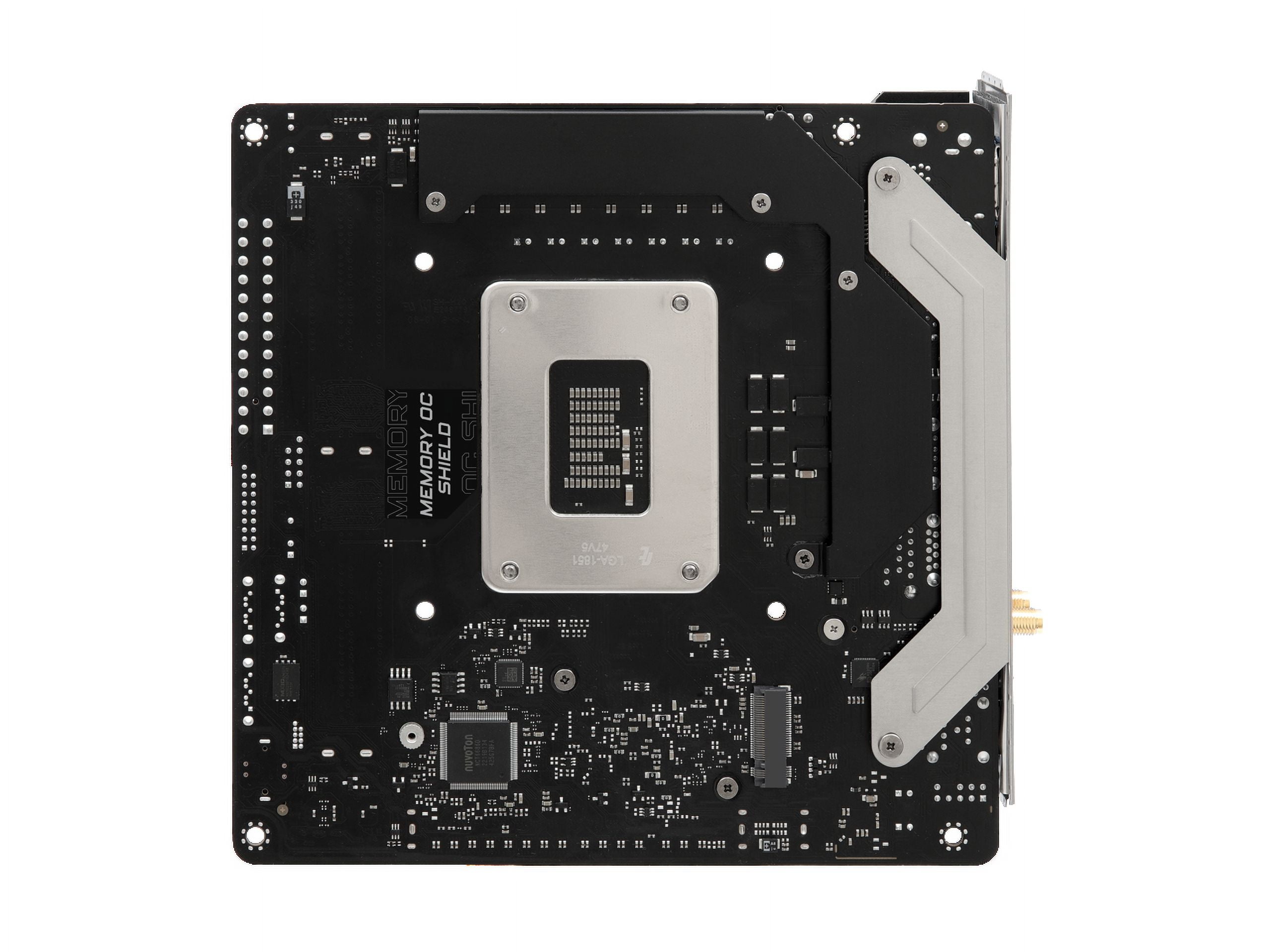 ASRock B860I Lightning WiFi LGA 1851 Intel B860 SATA 6Gb/s Intel Core Ultra DDR5 Mini ITX Motherboard