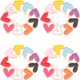 thumbnail image 3 of WORGEOUS 90 Uds. De dijes de corazón para hacer collares, colgantes, pulseras, decoraciones, accesorios para hacer joyas, 3 of 9
