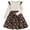 a-Beige426208, variant on VNKIDY Girls Dress Kids Leopard Print Dress Long Sleeves Crewneck Ruffled Shoulders Cute Dress For Cool Weather Festive Occasions Daily Wear Lovely Dress