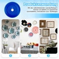thumbnail image 1 of Billuyoard 60 unids/set perchas de placa de aleación ABS Invisible y pesado soporte de carga elegante percha de placa Vertical Repelente de insectos y plagas, 1 of 6
