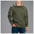 thumbnail image 3 of VORTEX Adult Male Frontier Limits 1/4 Zip Hoodie, Color: Mayfly, Size: S, 3 of 6