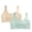 Mint Green, variant on Babcutegg Bras for Kid Girls Seamless Juniors Training Bra Pull-on Design Comfortable Adjustable Straps Girls Underwear Green Size 14