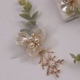 thumbnail image 4 of 20Pcs High-end Artificial Pearl Rose-shaped Headwears for Woman Girl Lady (Light Yellow), 4 of 10