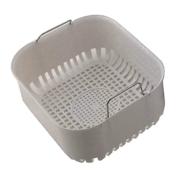 iSonic Ultrasonic Cleaner Basket, Plastic, White, Carrying Handles