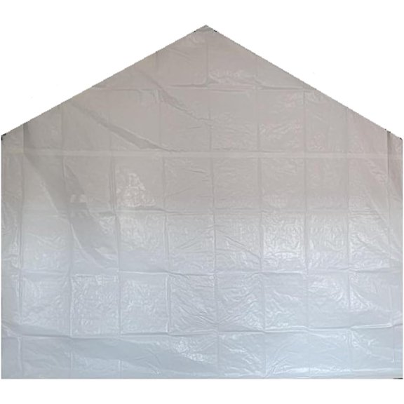 10' x 20' White Canopy Rear Panel (Back Panel)