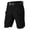 129#Black, variant on Cargo Shorts for Men Waterproof Tactical Work Shorts Knee Length Baggy Elastic Waist Hiking Shorts with Pockets Army Green M