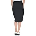 thumbnail image 2 of Marilyn Monroe Professional Stretch Five Pocket Knitwaist Scrub Skirt, 2 of 3