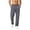 Gray, variant on Mens Chino Pants Straight Fit Drawstring Pant Lightweight Flat Front Loose Fit Trousers with Pockets Khaki S