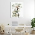 thumbnail image 2 of Stupell Industries Modern Minimalist Buds Floral Painting Wrapped Canvas Canvas Art Print Wall Art, 36 x 48, 2 of 7