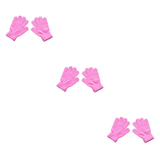 Sonducket 1 par de guantes para niños, accesorio de ropa de estilo Simple, cubiertas cómodas para calentar las manos, guante tejido para niños Type1 NO1