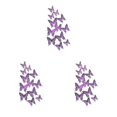 thumbnail image 3 of Transemion Glitter And Exquisite Stickers For Amazing Home Decor With Butterflies Various LK12 Purple 3Set, 3 of 6