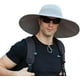 thumbnail image 1 of Sombrero de pescador de ala súper ancha con protección solar UPF50+, impermeable, para pesca, senderismo, acampada, 1 of 7