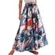 thumbnail image 1 of Faldas de cintura elástica con volantes fruncidos informales con estampado de vendaje para mujer a la moda Wmkox8yi  FGJ2122, 1 of 3