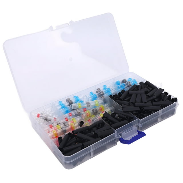 Connecteurs de Fil de Soudure Thermorétractable Étanchéité Kit Automobile Marine