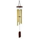 thumbnail image 1 of Campanas de viento resonantes antiguas de 5 tubos para colgar en la cama Decoración del hogar Regalo para el jardín al aire libre del automóvil, 1 of 5