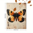 thumbnail image 3 of Qisvanset 12x16 Inch Vintage Moth Canvas Wall Art, Cottagecore Art Trendy Decor for Nursery Apartment Room, 3 of 8