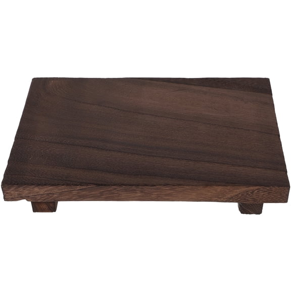 Qnmwood Wooden Plant Stand with Flower Shelf Indoor Pot Holder Tray for Decor