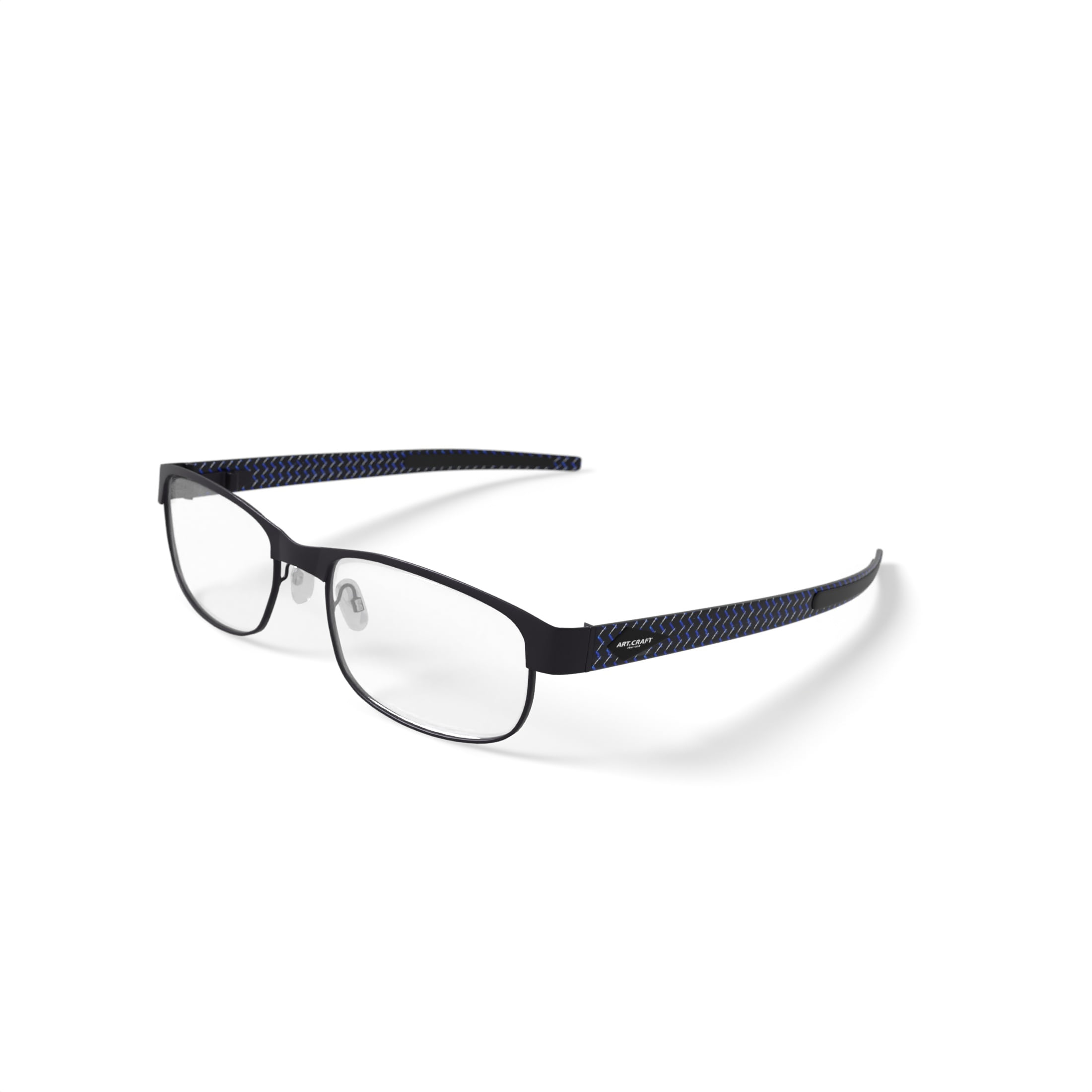 Art-Craft Optical Inc.US Workforce Safety Glasses 441 AM Pewter/Blue