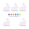 thumbnail image 2 of Kit de pintura de Pascua listo para pintar tus propias figuras, figura creativa de de Pascua DIY para niños, recuerdo de fiesta para niñas sin huevos, 2 of 7
