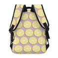 thumbnail image 4 of Easygdp Yellow Lemon Slices Mochila Ergonómica Versátil para Laptop - Múltiples Bolsillos, Correas Ajustables, Unisex para Escuela, Viajes y Actividades al Aire Libre-One Size, 4 of 5