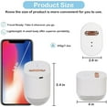 thumbnail image 3 of Double Hole Automatic Alcohol Dispenser, 100ml Touchless Hand Dispenser USB Rechargeable, Motion Sensor Nano Mist Sprayer, Portable Sterilizer for Ho, 3 of 5