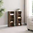 thumbnail image 5 of 8-layer adjustable shelf ultra-thin bookshelf with a wavy border design  which is more aesthetically pleasing  is suitable for high and narrow  display and multi-functional bookshelves in, 5 of 13